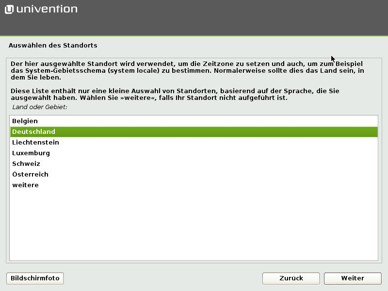 Installationsdialog - Hier können Sie den Installationspfad und die Sprache auswählen.
Konfigurationsdialog - Ermöglicht die Anpassung der Einstellungen für das Programm.