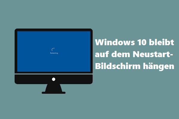 Klicken Sie auf Start und wählen Sie Neu starten.
Warten Sie, bis der Computer vollständig heruntergefahren und wieder eingeschaltet ist.