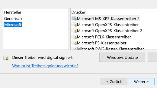 Klicken Sie auf Treiber und Software herunterladen.
Laden Sie die neuesten Treiber für Ihren Drucker herunter.