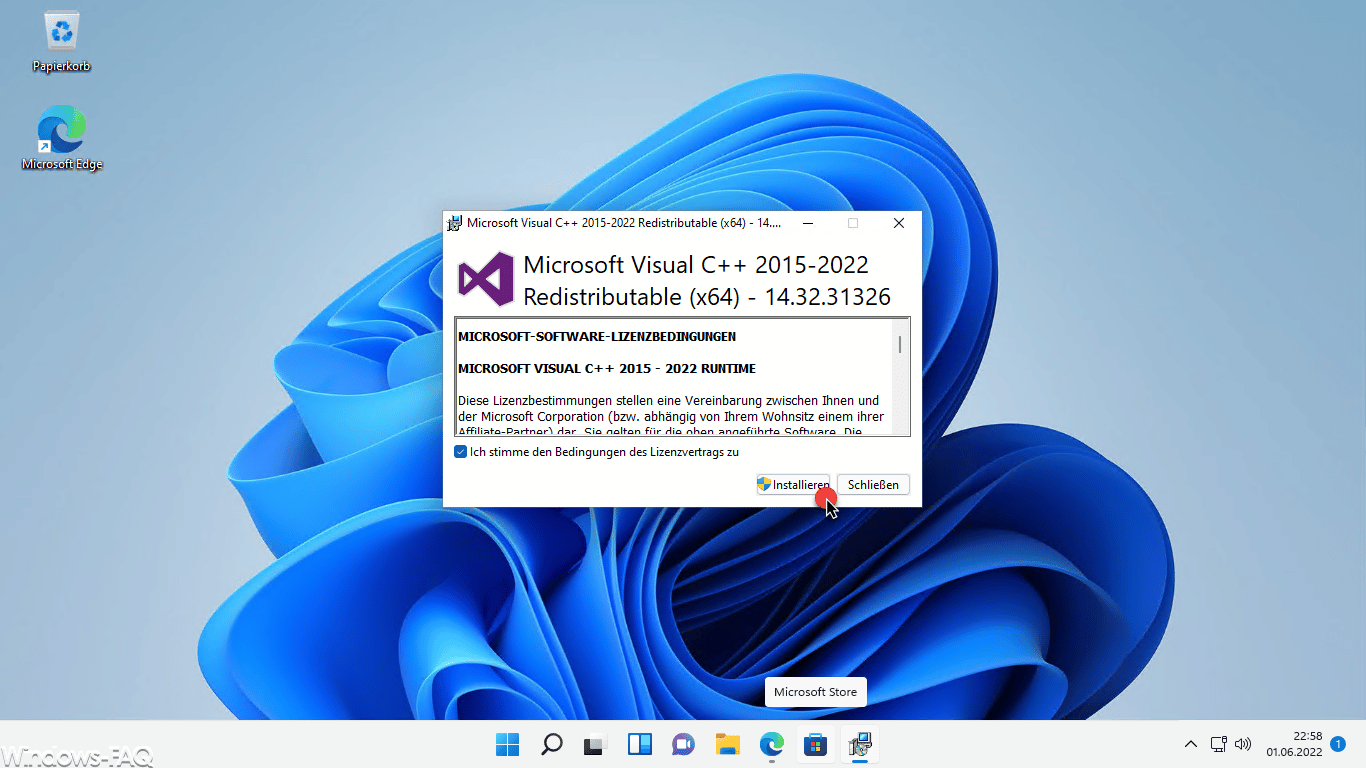 Neuinstallation der fehlenden Anwendung: Manchmal werden DLL-Dateien im Zusammenhang mit einer bestimmten Anwendung benötigt.
Installation des Microsoft Visual C++ Redistributable-Pakets: Manche Programme erfordern bestimmte Versionen des Visual C++ Redistributable-Pakets.