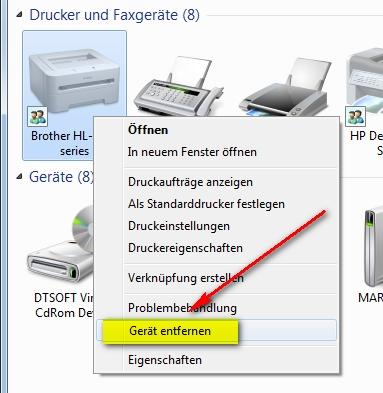 Öffnen Sie die Systemsteuerung auf Ihrem Computer.
Klicken Sie auf Drucker oder Geräte und Drucker.