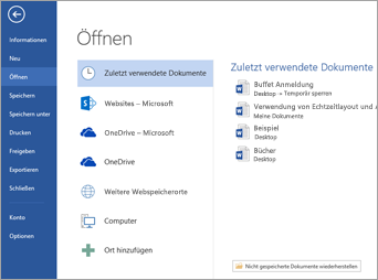 Öffnen Sie Microsoft Word und klicken Sie auf Datei.
Wählen Sie Konto aus dem Menü.