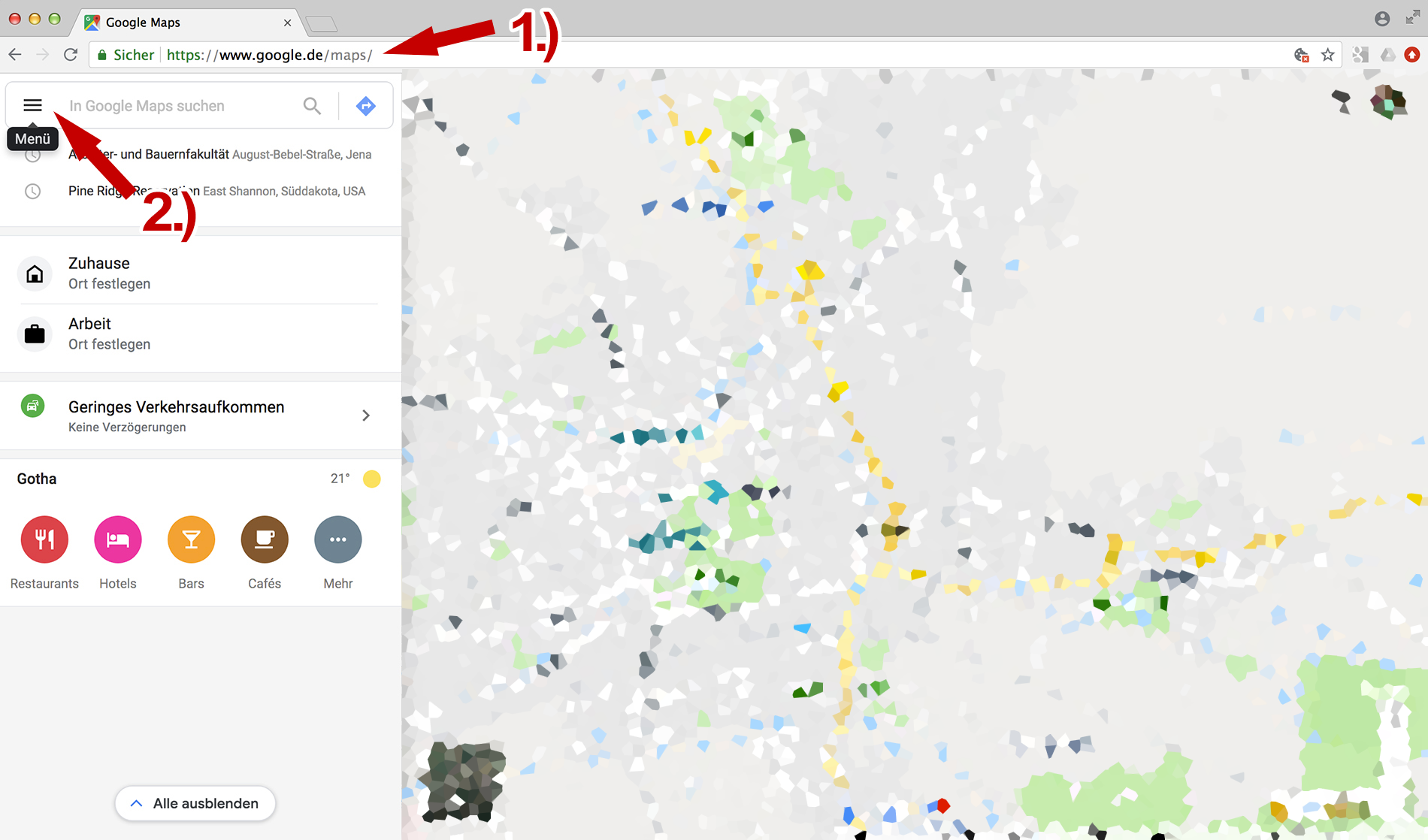 POIs können in Verbindung mit anderen Google-Diensten wie Google Maps und Google My Business verwendet werden.
POIs können in Google Earth Street View genutzt werden, um die Entdeckung neuer Orte zu fördern und die Reiseplanung zu erleichtern.