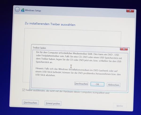 Starten Sie Ihren Computer mit Hilfe einer Windows-Installations-CD/DVD oder einem Wiederherstellungsdatenträger.
Wählen Sie die gewünschte Sprache und Tastatureinstellung aus und klicken Sie auf Weiter.