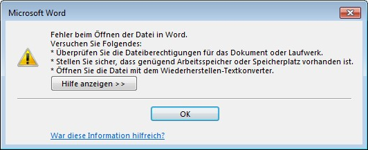 Überprüfen Sie die Dateiberechtigungen: Stellen Sie sicher, dass Sie die erforderlichen Berechtigungen zum Speichern der Datei haben.
Starten Sie Microsoft Word im Administratormodus: Klicken Sie mit der rechten Maustaste auf das Word-Symbol und wählen Sie Als Administrator ausführen. Versuchen Sie dann erneut, die Datei zu speichern.