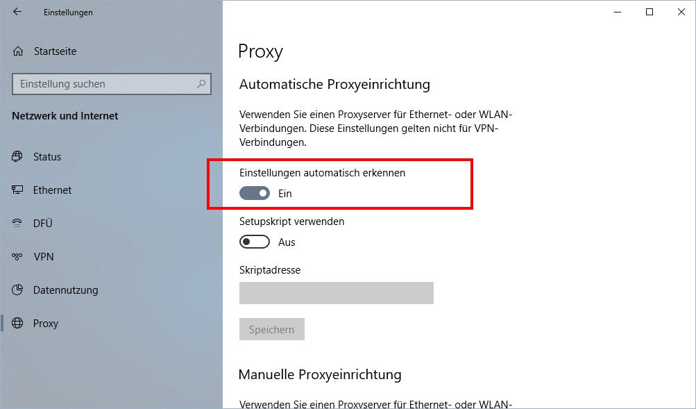 Überprüfen Sie die Proxy-Einstellungen: Stellen Sie sicher, dass keine Proxy-Einstellungen konfiguriert sind, die die DirectAccess-Verbindung beeinträchtigen könnten.
Überprüfen Sie die Windows-Updates: Stellen Sie sicher, dass Ihr Windows-Betriebssystem auf dem neuesten Stand ist und alle Updates installiert wurden.