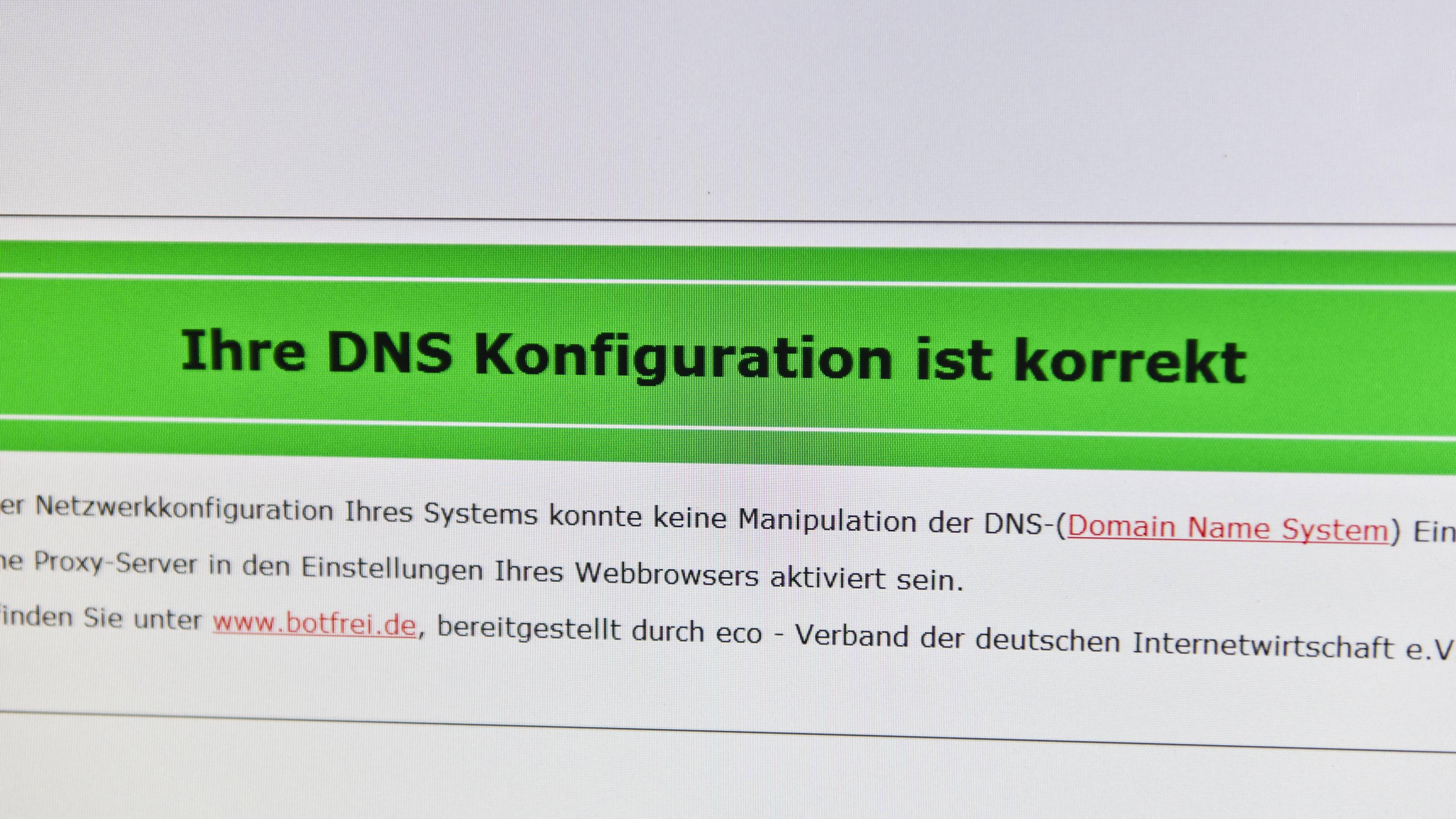 Überprüfen Sie Ihre DNS-Einstellungen, um sicherzustellen, dass sie korrekt konfiguriert sind.
Setzen Sie gegebenenfalls Ihre DNS-Einstellungen zurück oder kontaktieren Sie Ihren Internetdienstanbieter.