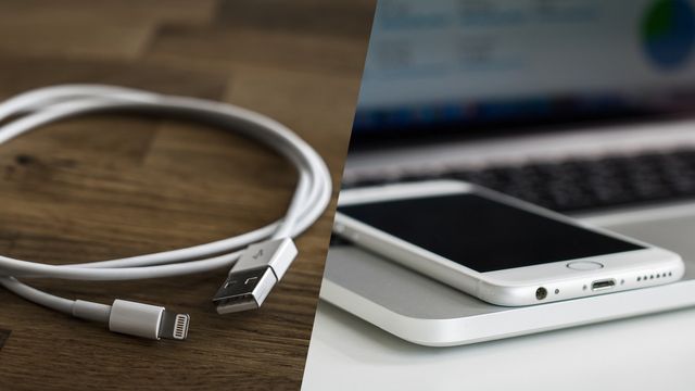 Verwenden Sie das Original-USB-Kabel, um Ihr iPhone mit dem Computer zu verbinden.
Stellen Sie sicher, dass sowohl das iPhone als auch der Computer eingeschaltet sind.