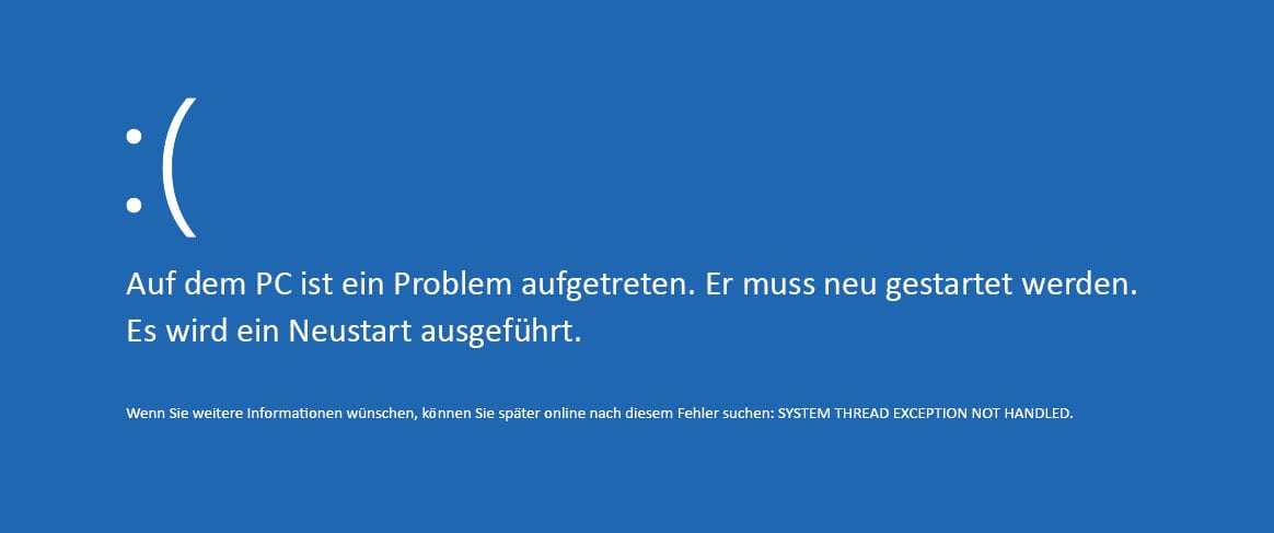 Warten Sie, bis der Scan abgeschlossen ist.
Starten Sie den Computer neu und versuchen Sie, das Programm zu öffnen.